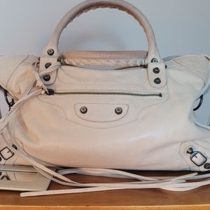 Balenciaga City Bag Praline